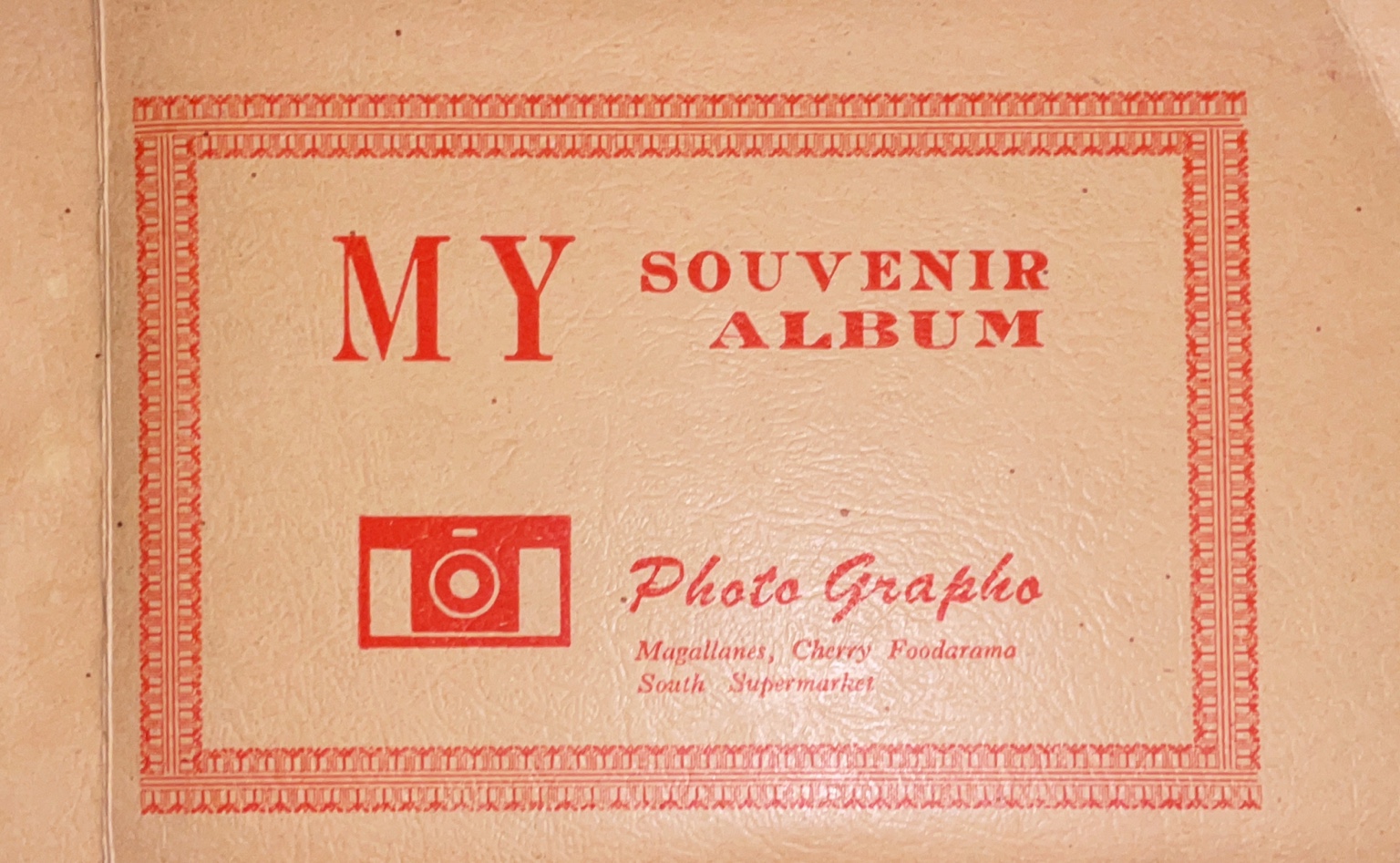 Souvenir album cover
